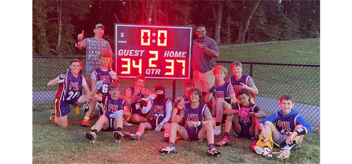 2024 14U Flag Football Champs - Team Robinson