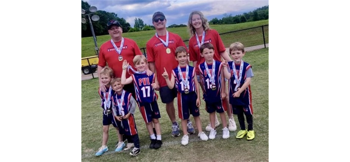2024 6U Flag Football Champs - Team Williams