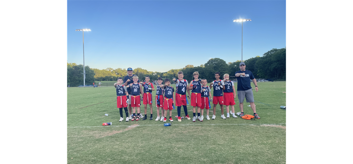2025 Fall Flag Football 10u Champions!!