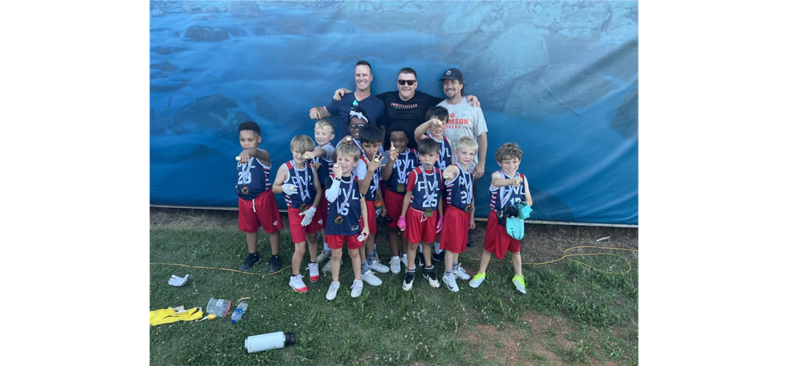 2025 Fall Flag Football 8u Champions!!